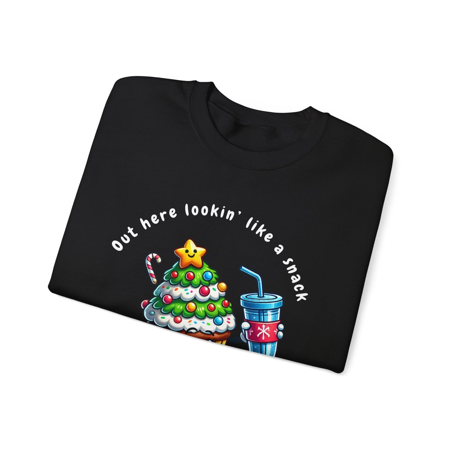"Out Here Looking Like a Snack" Ugly Christmas Sweater