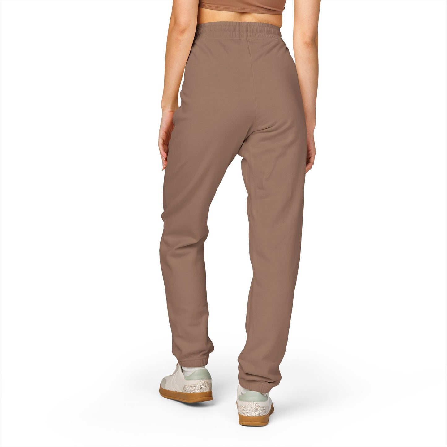 iGB Fits Cozy Unisex Garment-Dyed Fleece Sweatpants | Relaxed Lounge Wear for Home, Travel, Gifts, Special Occasions, Everyday Comfort