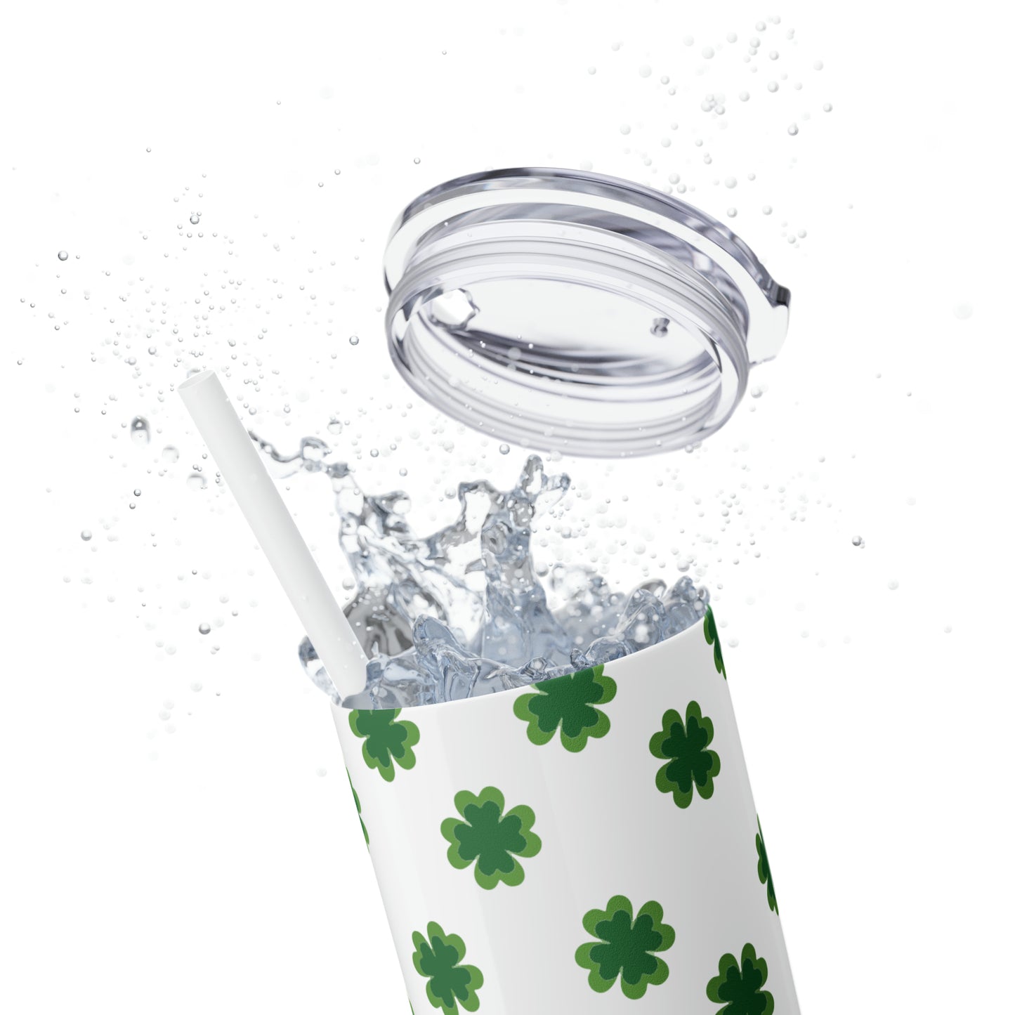 St. Patty's Tumbler with Straw, 20oz