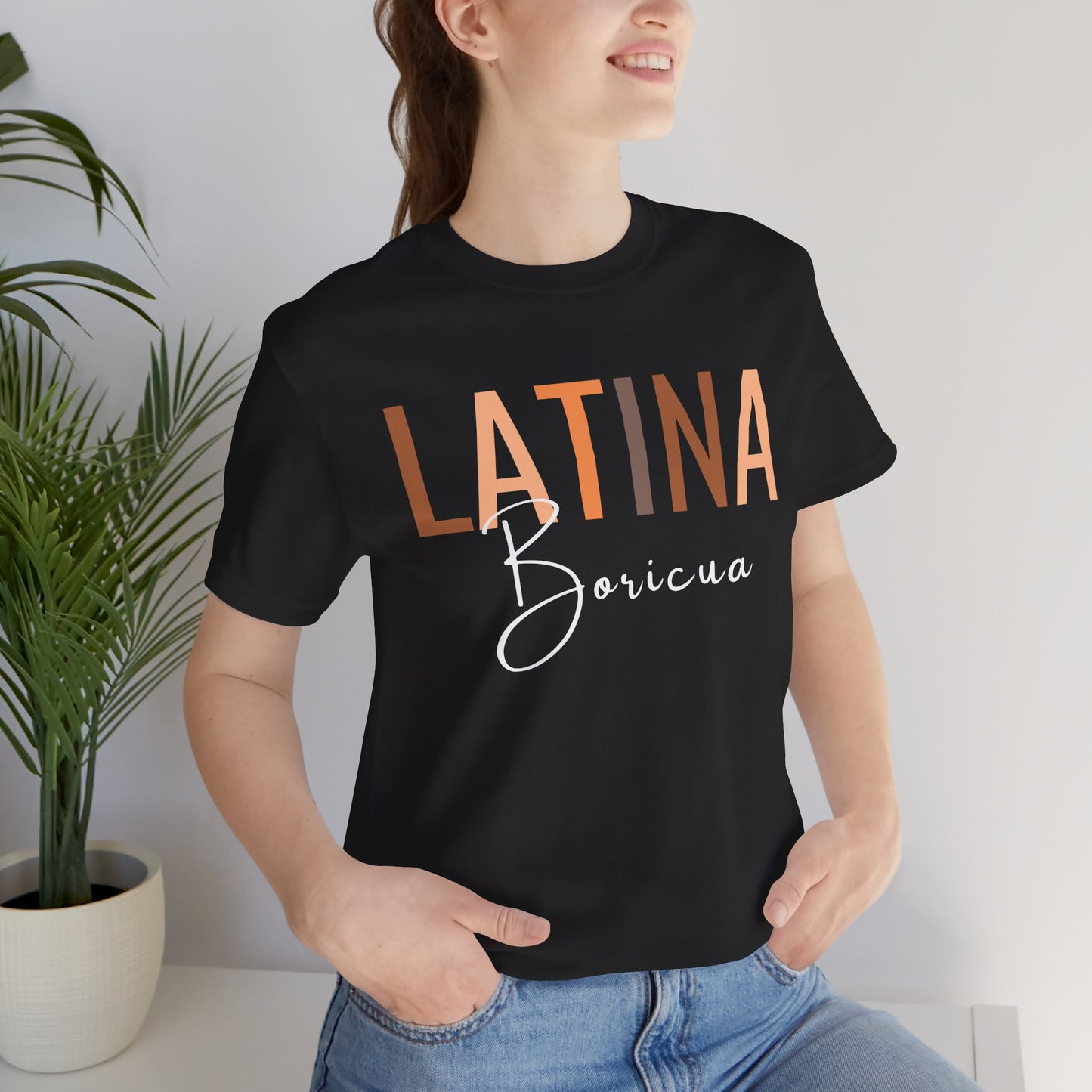 Latina Boricua Shirt | Puerto Rico Latina Pride Graphic Tee for Women