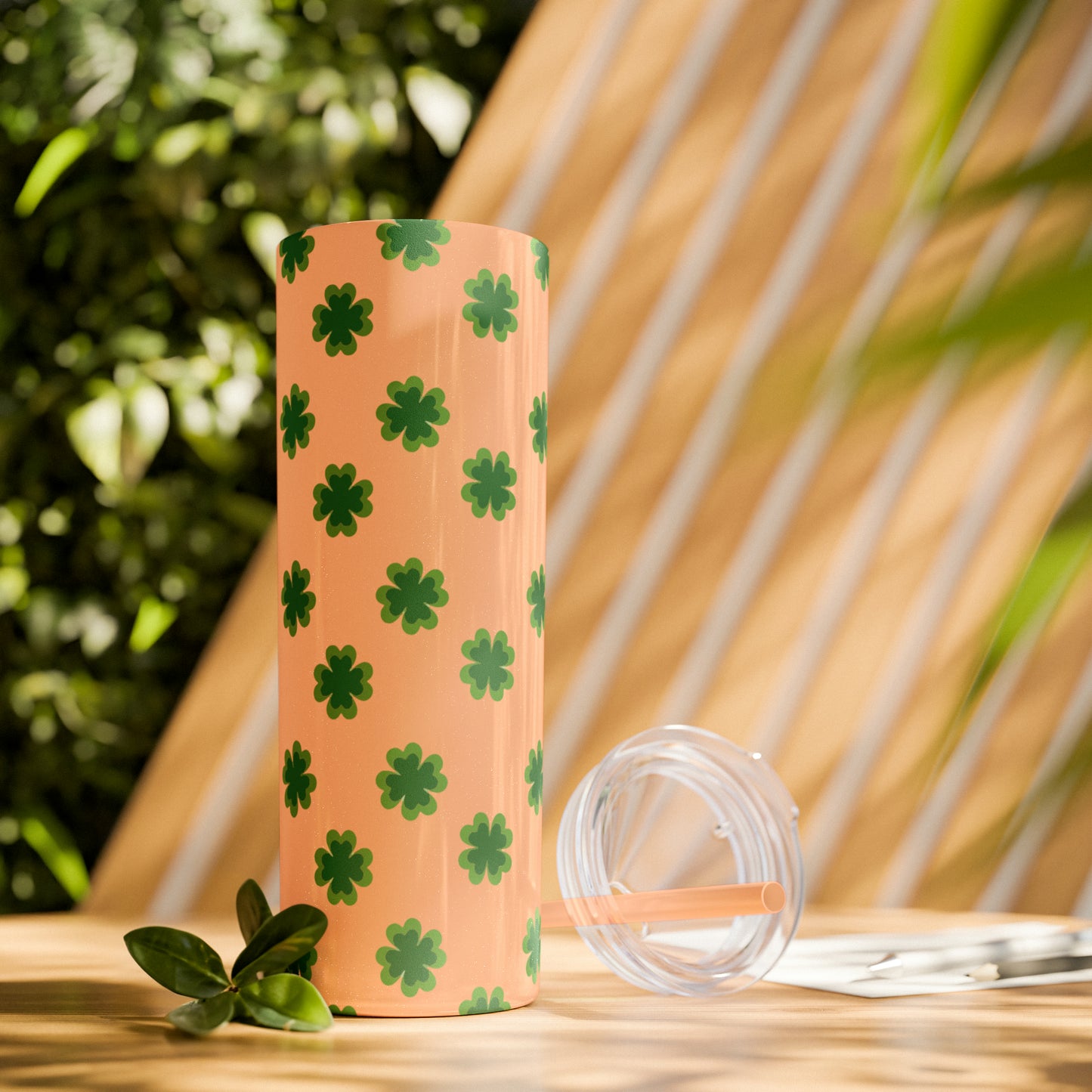 St. Patty's Tumbler with Straw, 20oz
