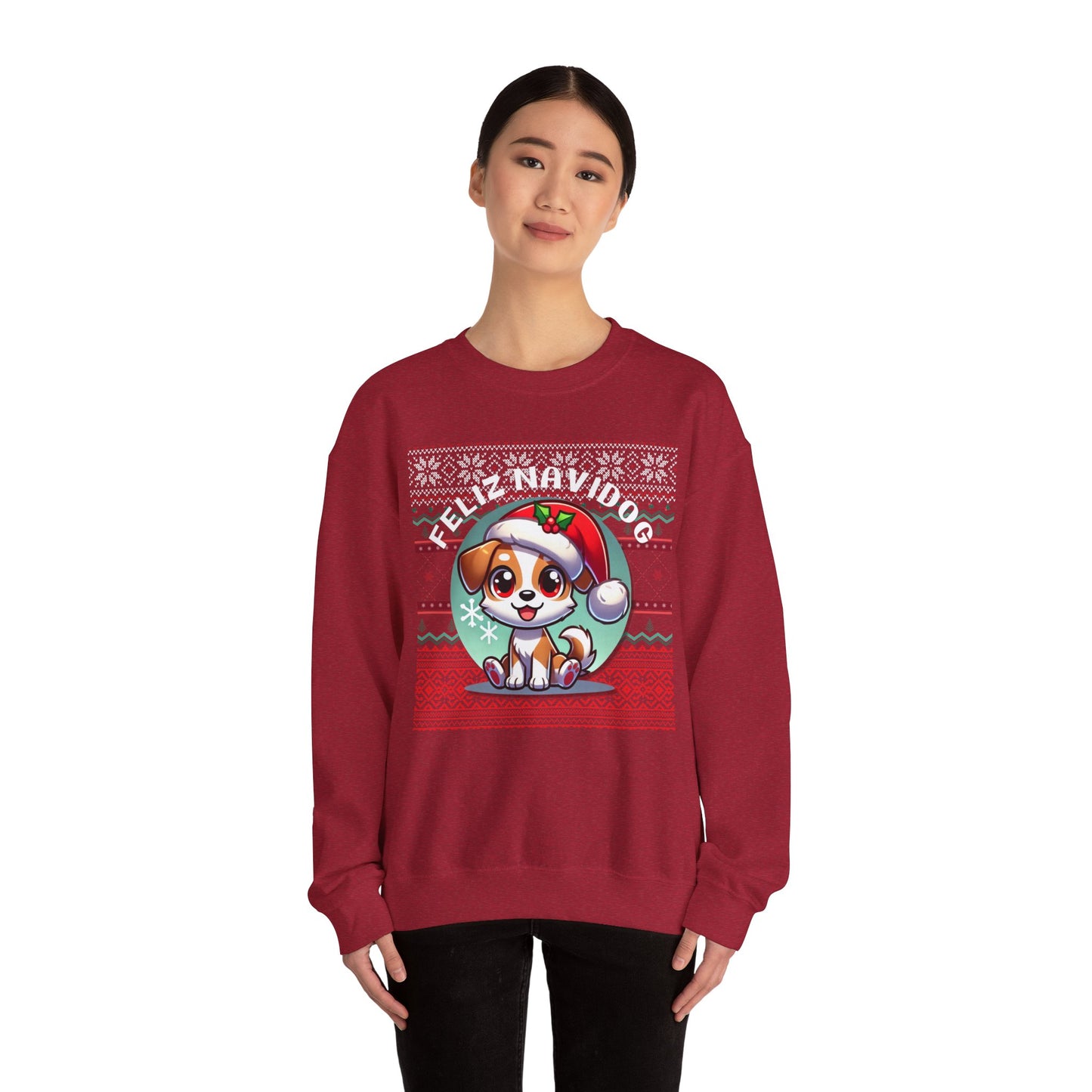 Feliz Navidog Ugly Christmas Sweater