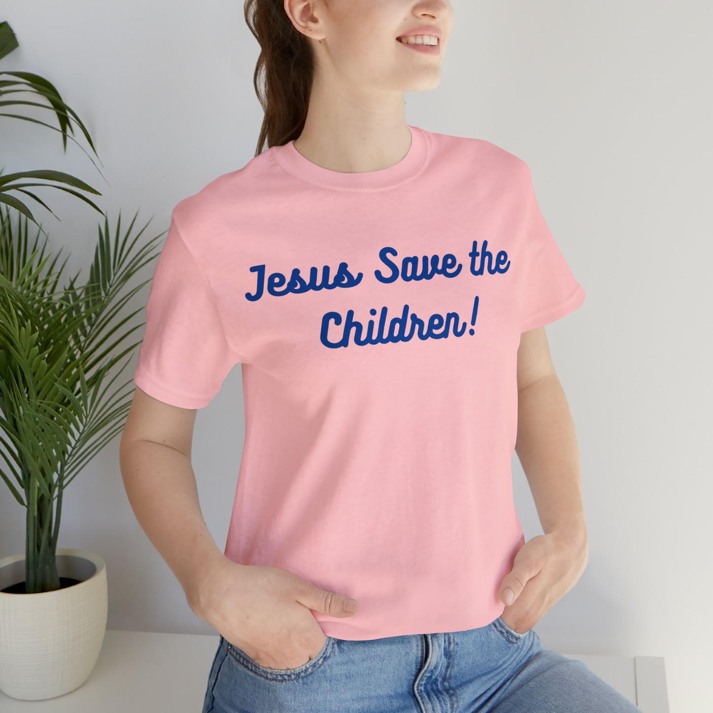Jesus Save the Children, Shirt