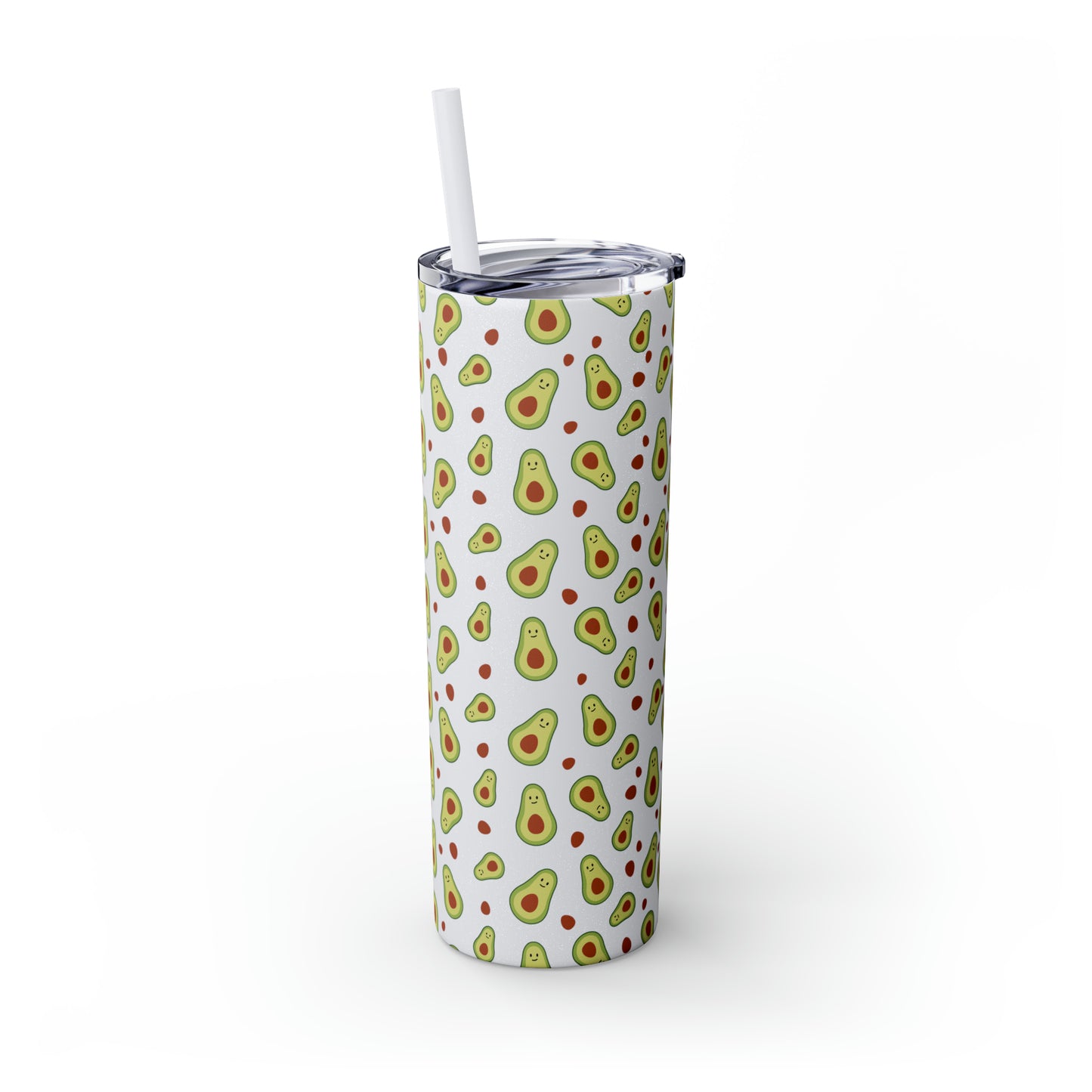 Avocado Tumbler with Straw, 20oz