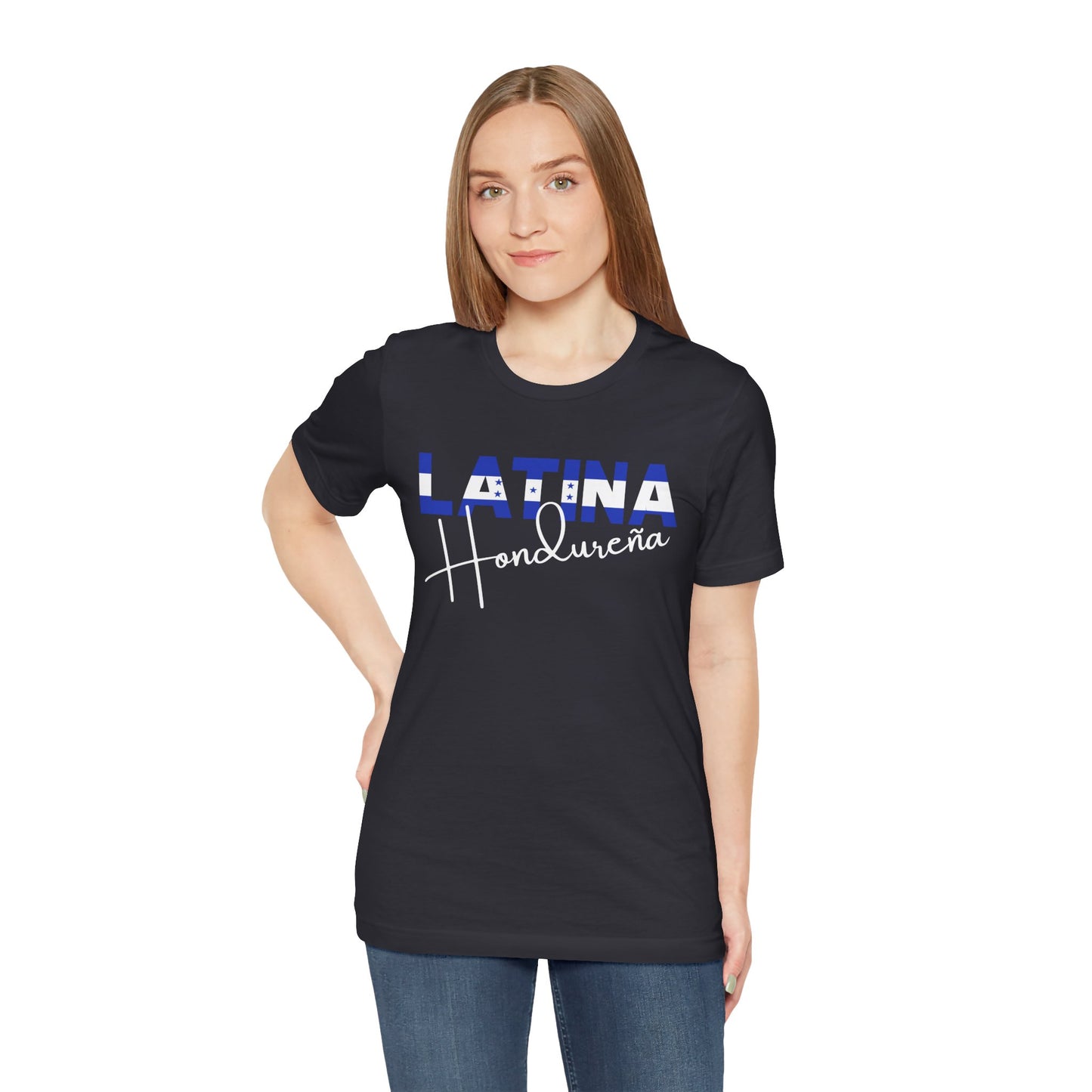 Latina Hondureña, Shirt - Honduras Latina Pride Graphic Tee for Women