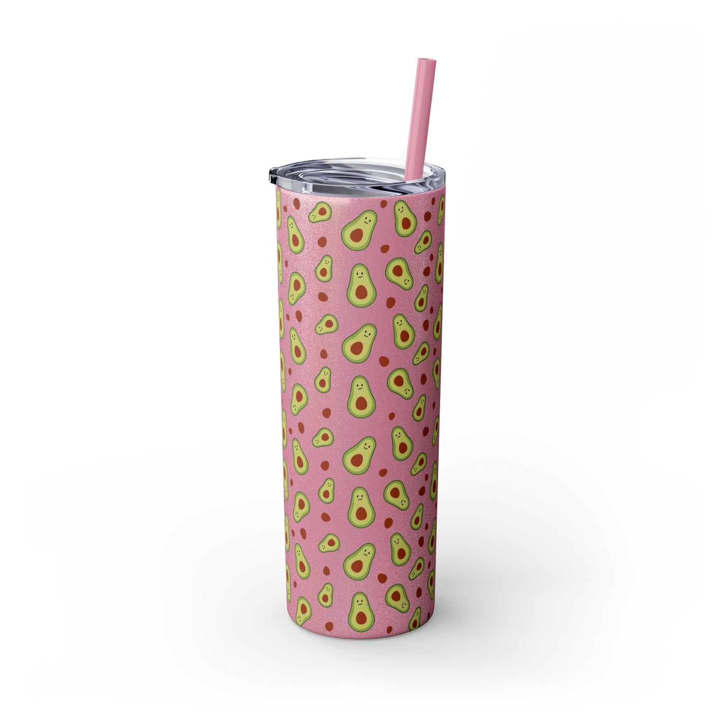 Avocado Tumbler with Straw, 20oz