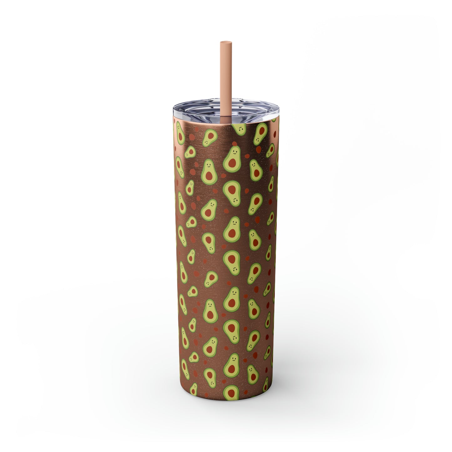 Avocado Tumbler with Straw, 20oz