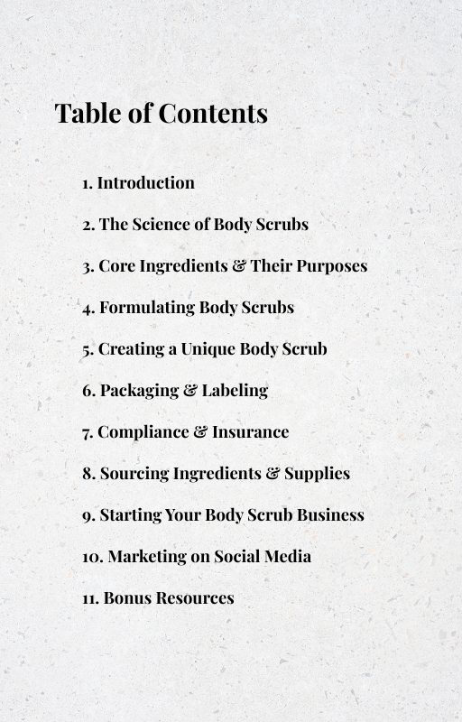 The Complete Guide To Body Scrubs