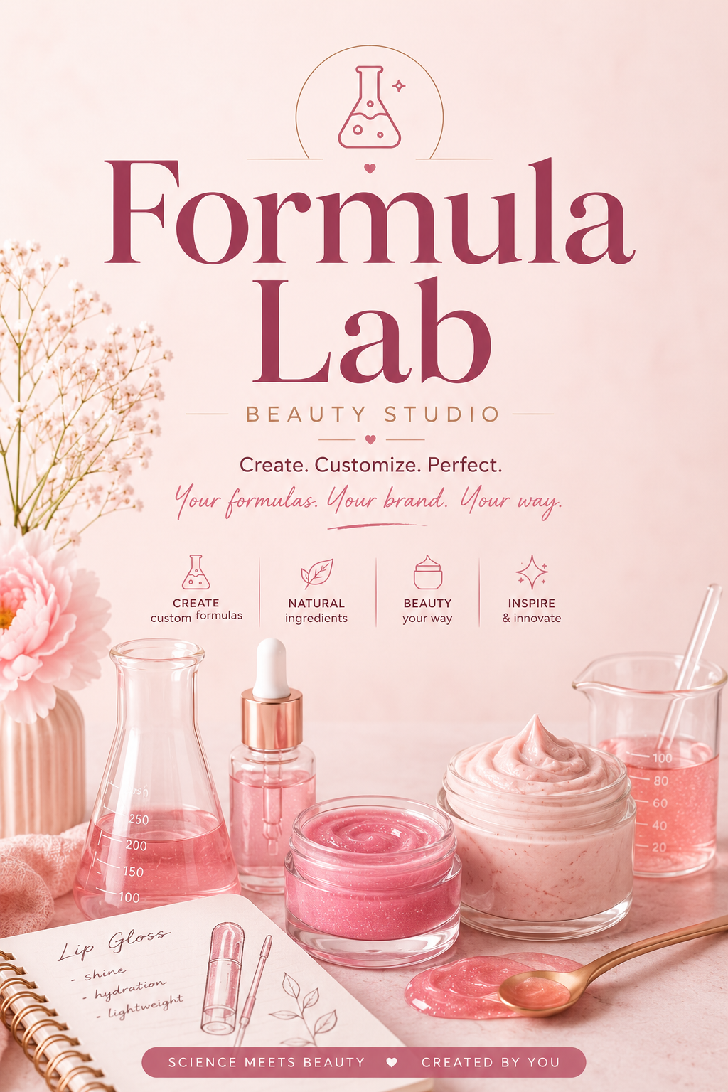 Beauty Product Formulation Generator for Beginners | Formula Lab Beauty Product Studio
