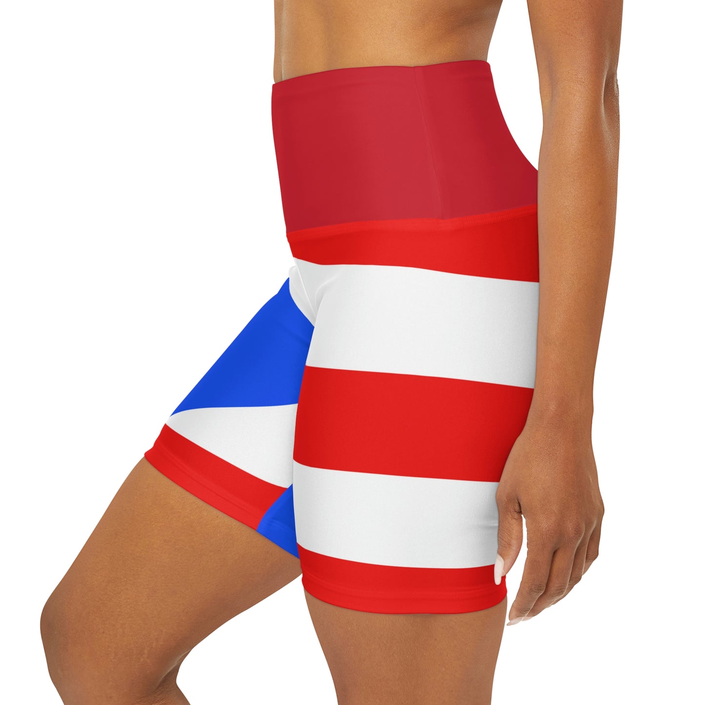 Puerto Rico High Waisted Biker Shorts