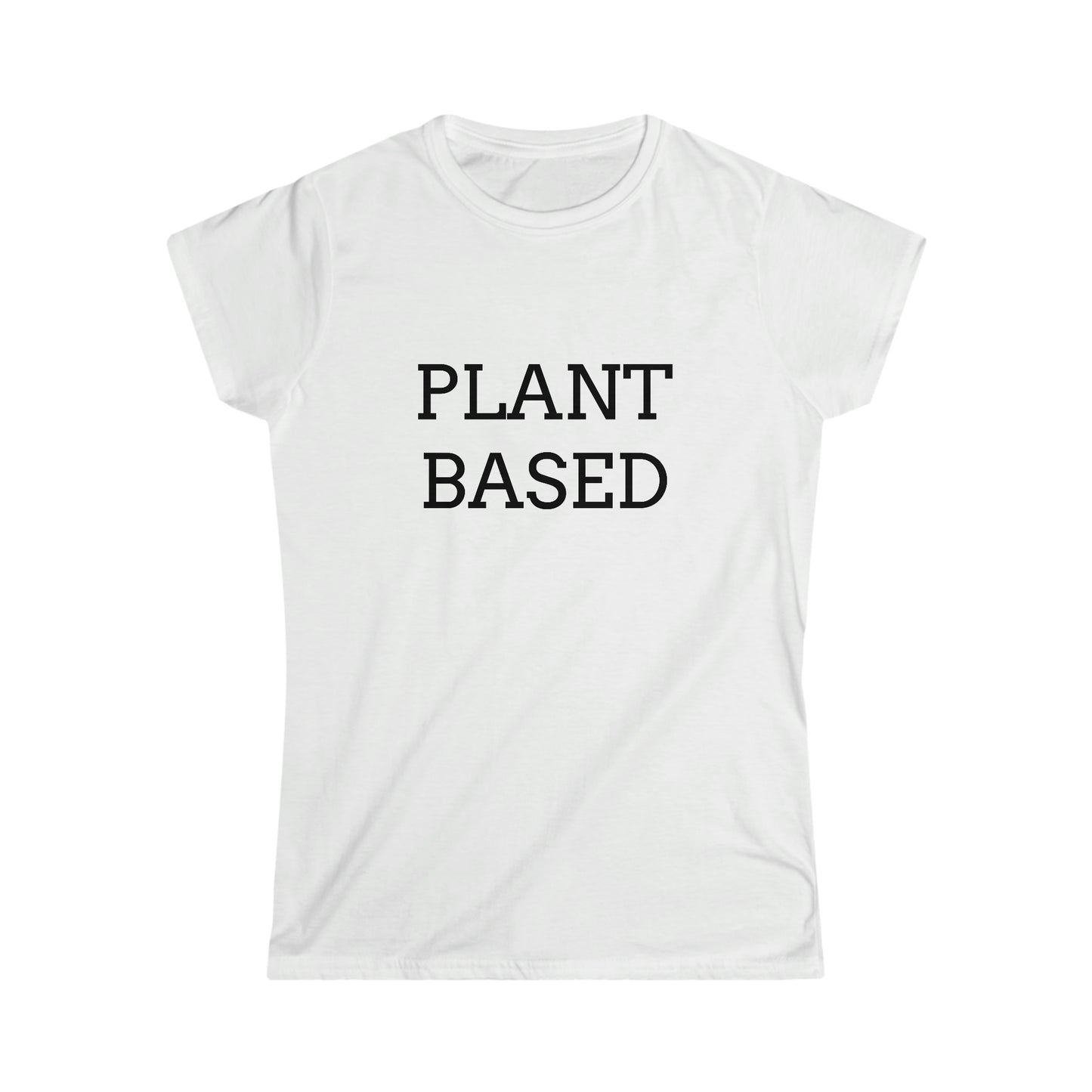 Plant Based, Women's Softstyle Tee