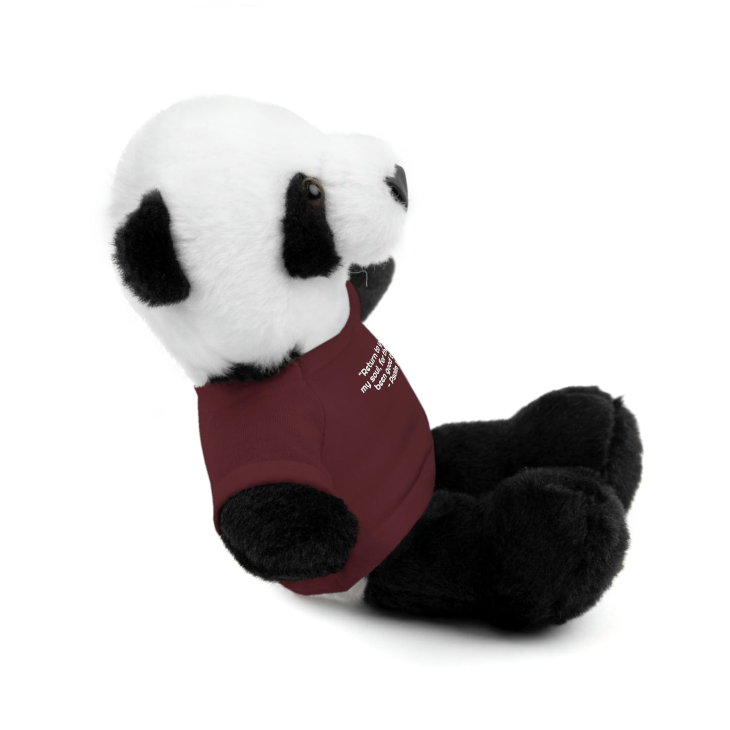 Psalm 116:7, Stuffed Animal with Tee