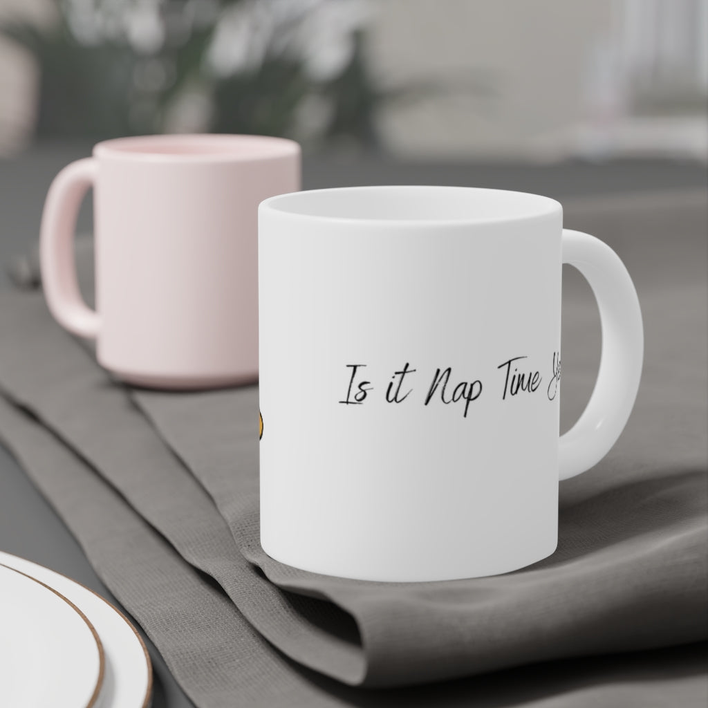 Sleepy Cat Ceramic Mugs