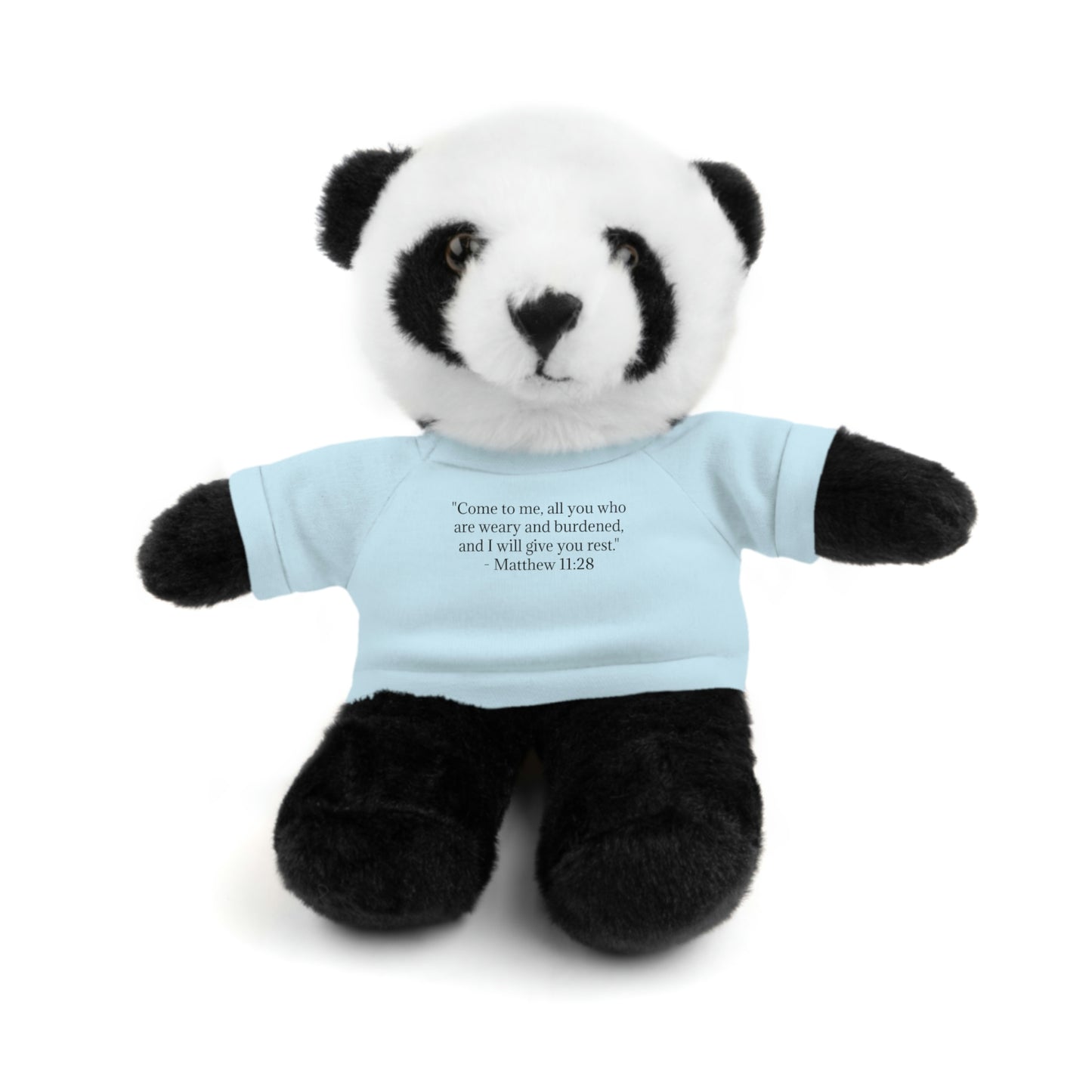 Matthew 11:28, Stuffed Animal with Tee