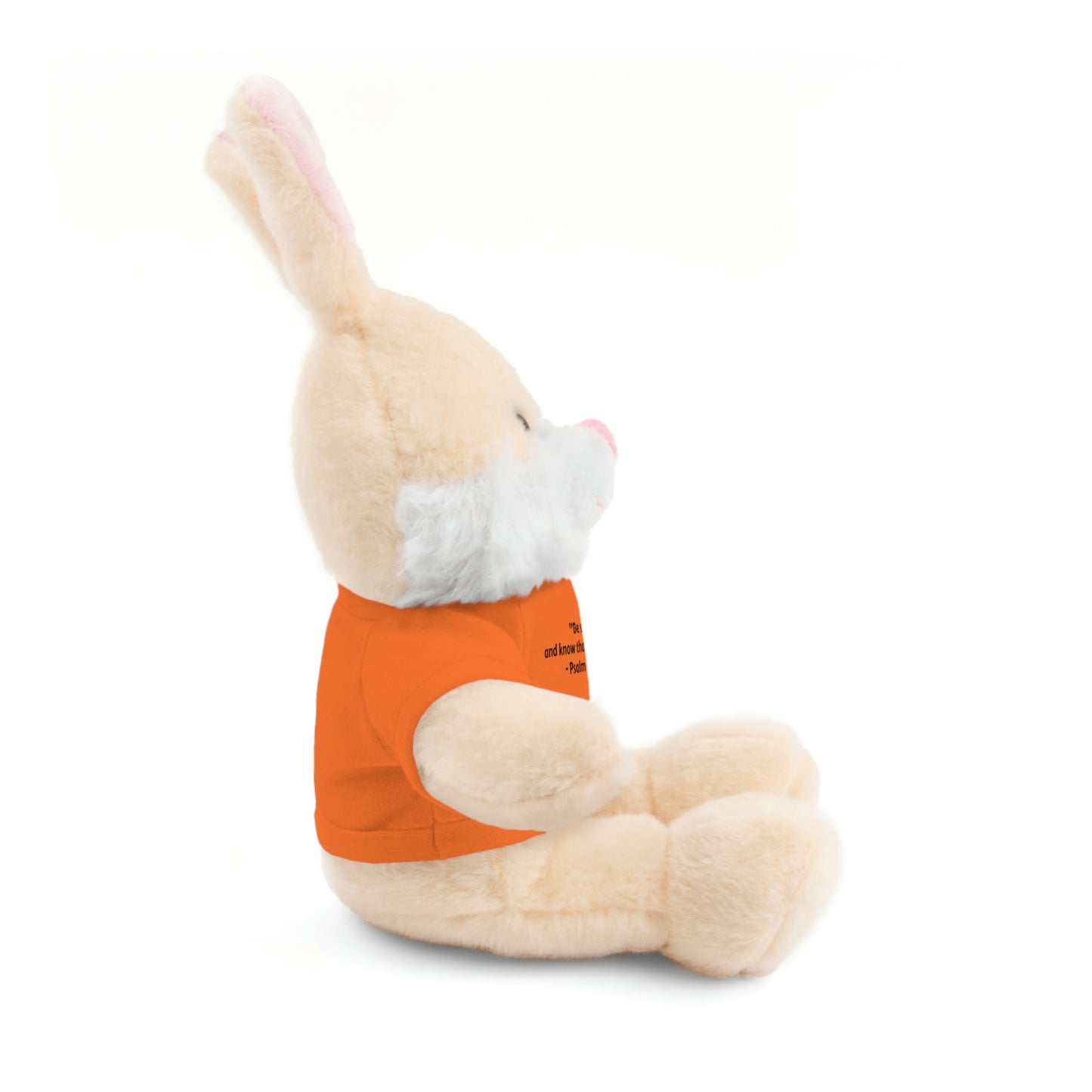 Psalm 46:10, Stuffed Animal with Tee