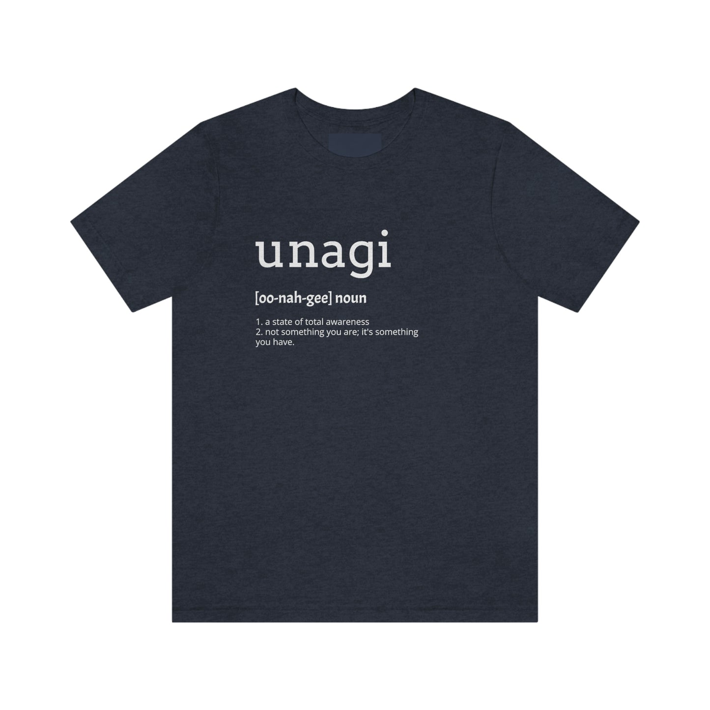 Unagi, Self Awareness Tshirt