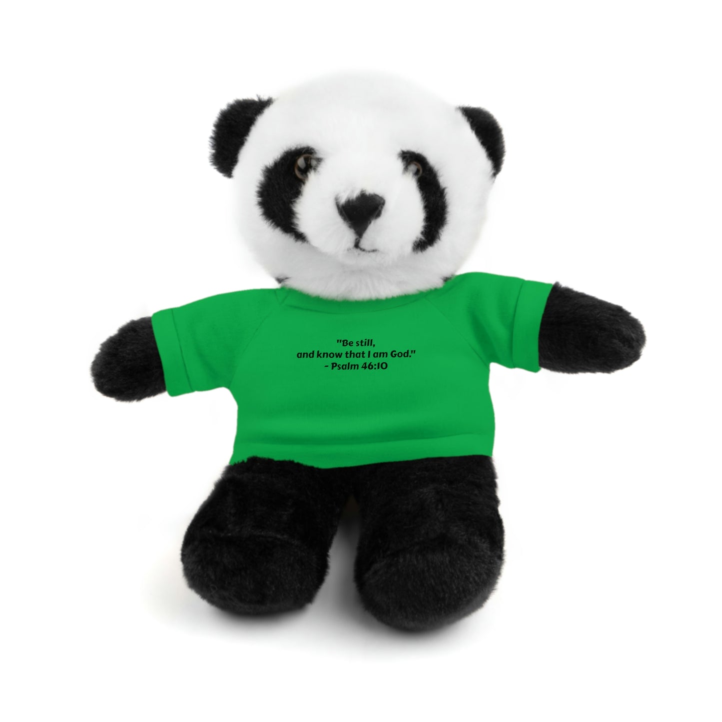 Psalm 46:10, Stuffed Animal with Tee