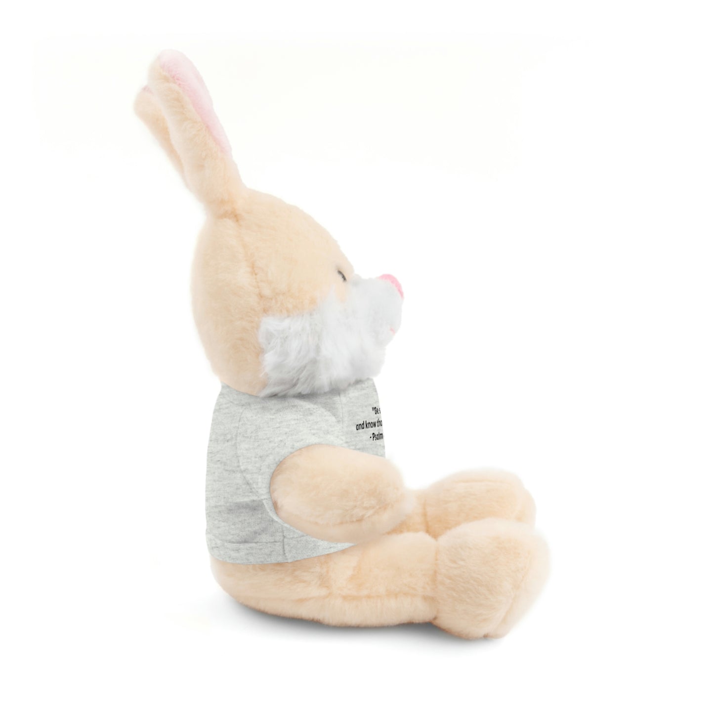 Psalm 46:10, Stuffed Animal with Tee