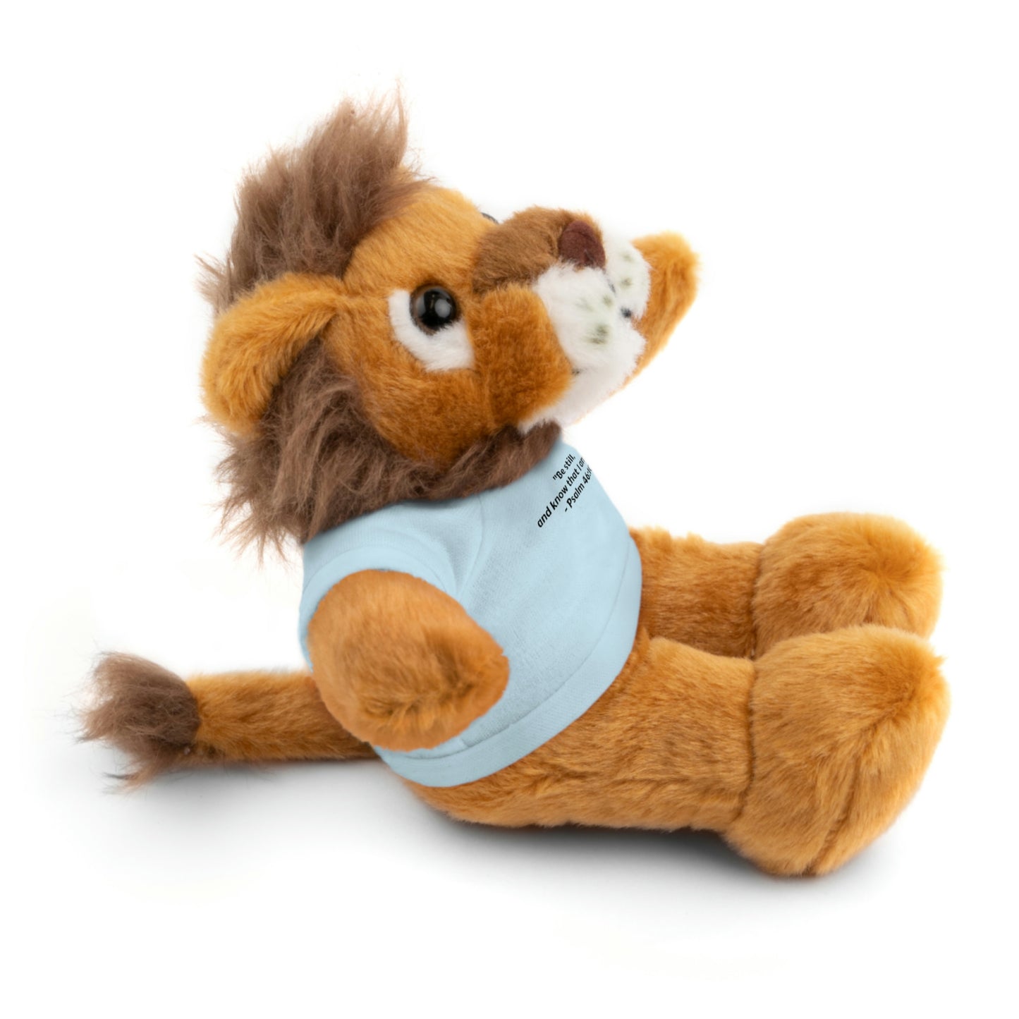 Psalm 46:10, Stuffed Animal with Tee