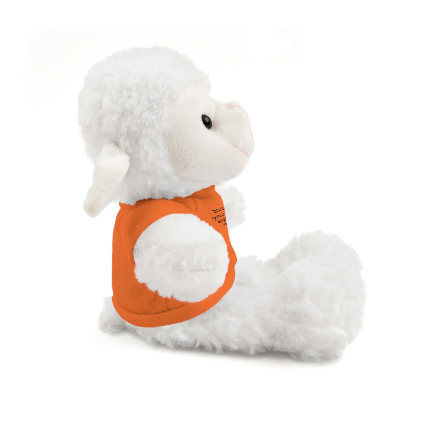 Psalm 116:7, Stuffed Animal with Tee