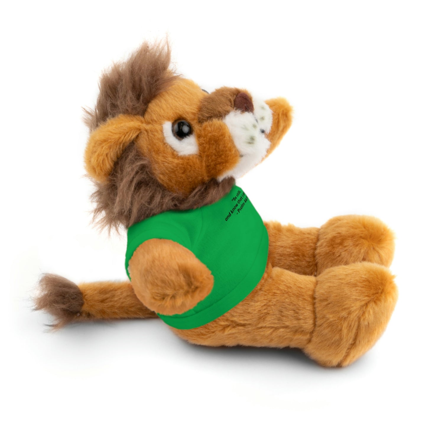 Psalm 46:10, Stuffed Animal with Tee