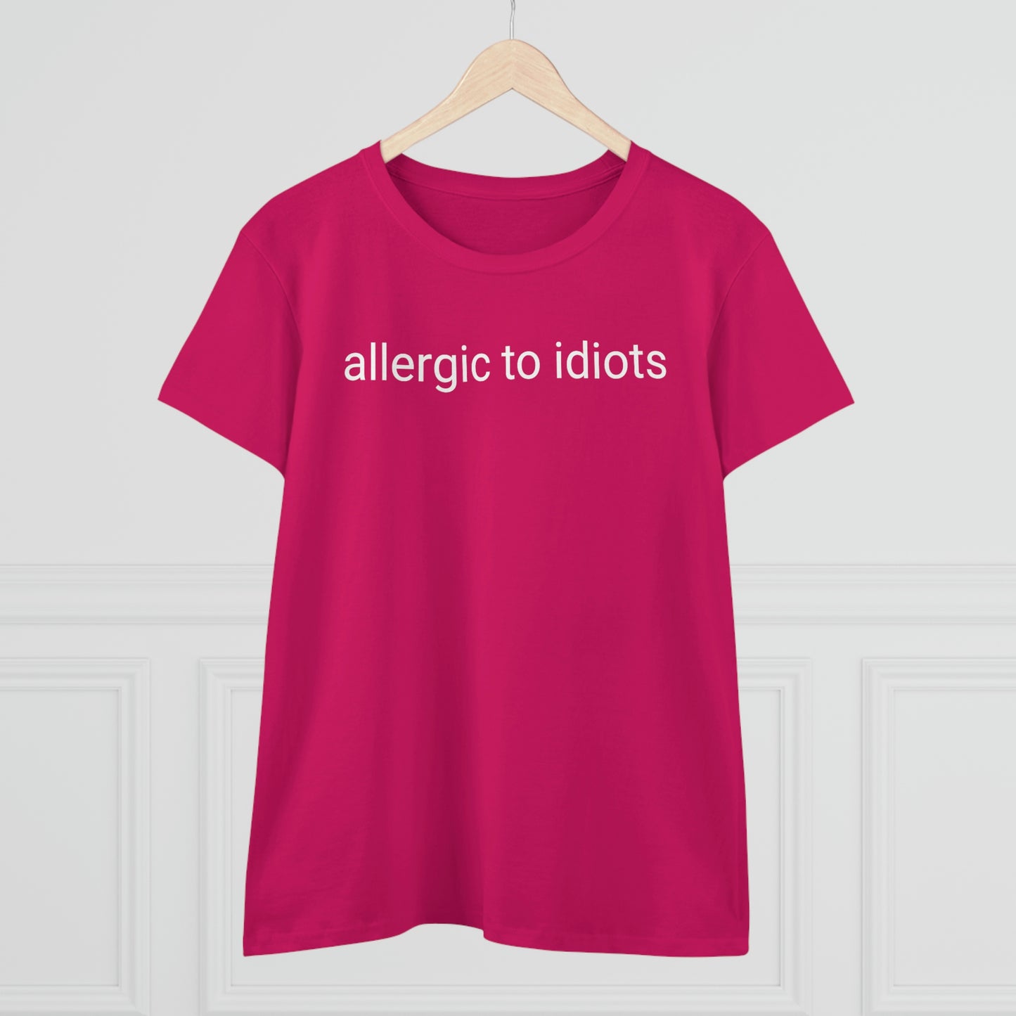 Allergic To Idiots, Tshirt