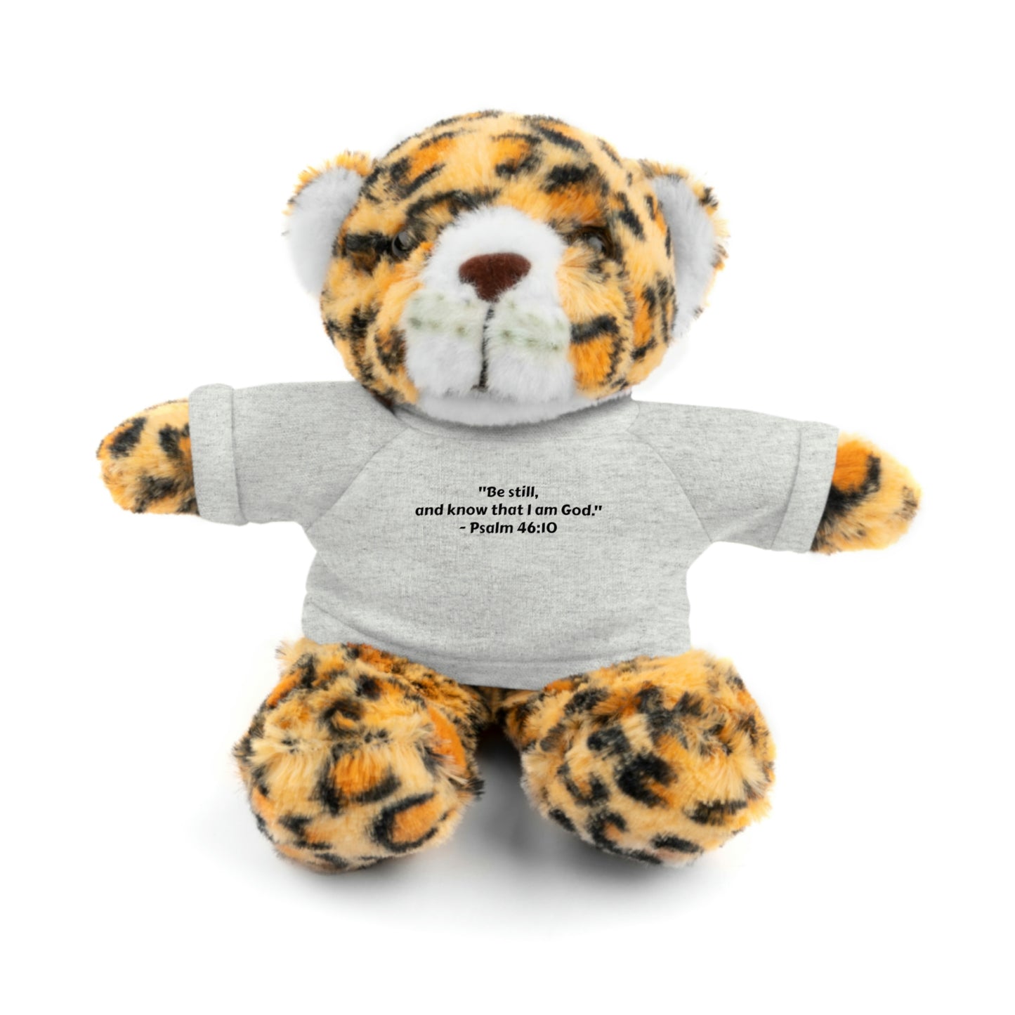 Psalm 46:10, Stuffed Animal with Tee