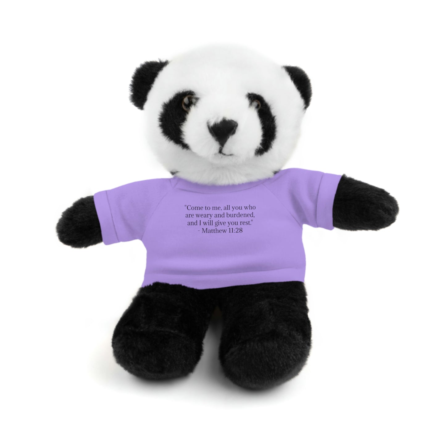 Matthew 11:28, Stuffed Animal with Tee