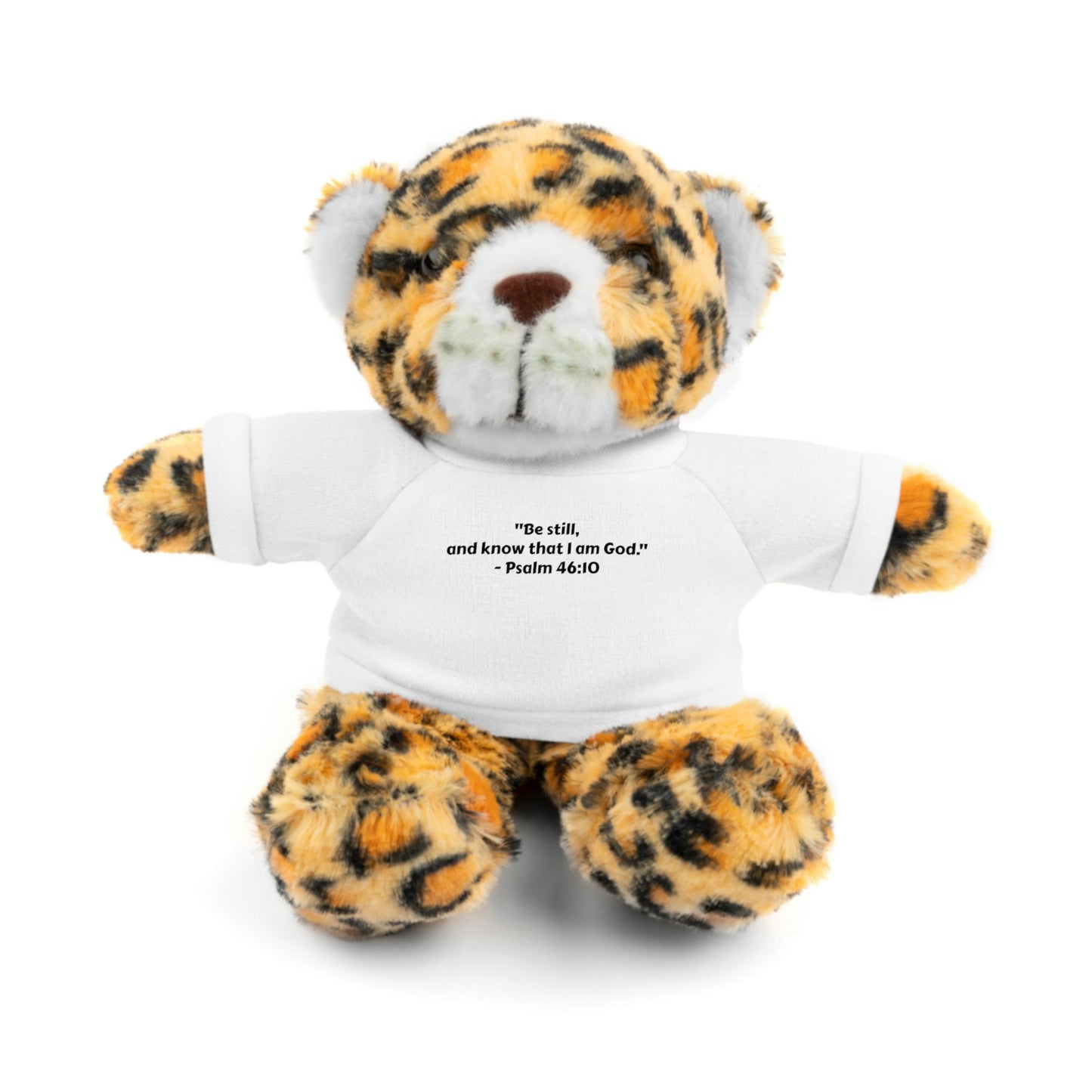 Psalm 46:10, Stuffed Animal with Tee