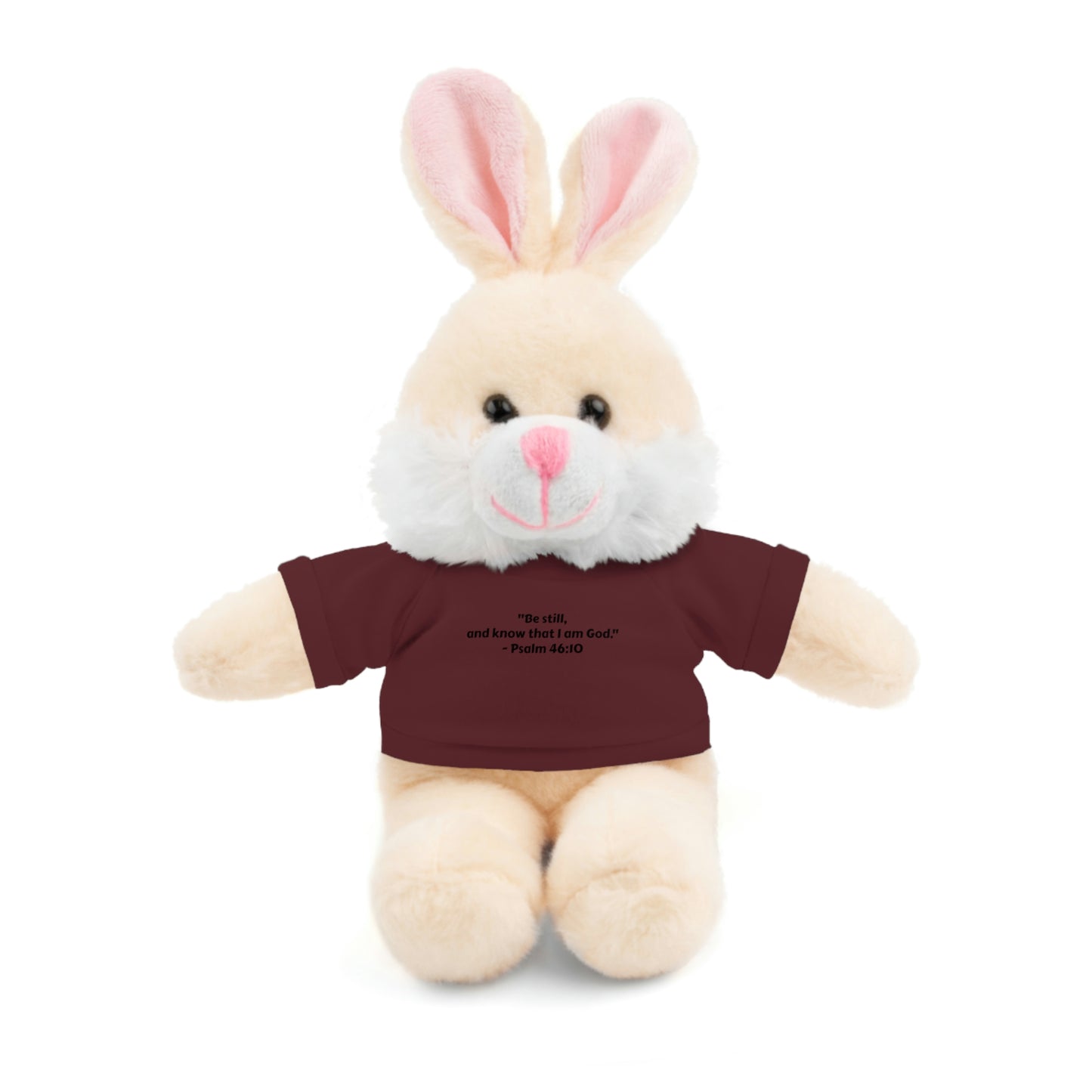 Psalm 46:10, Stuffed Animal with Tee