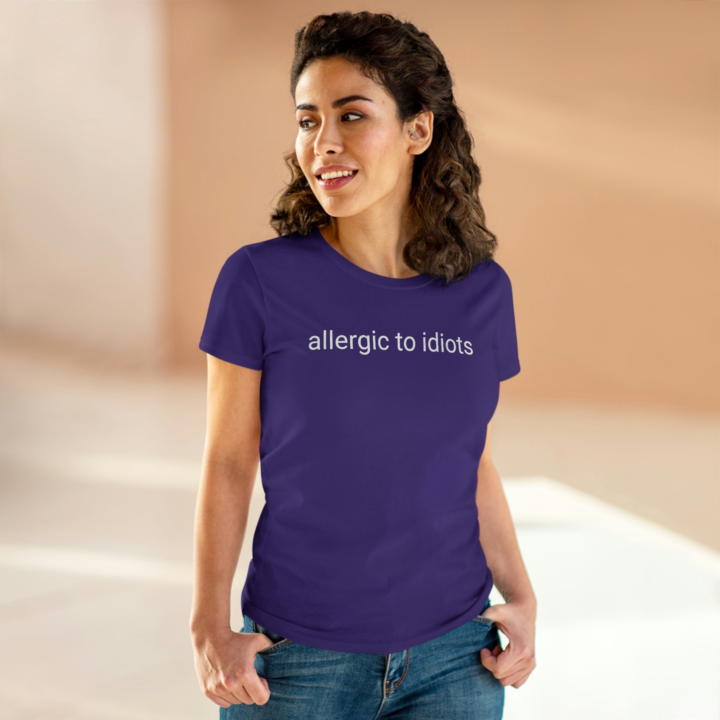 Allergic To Idiots, Tshirt