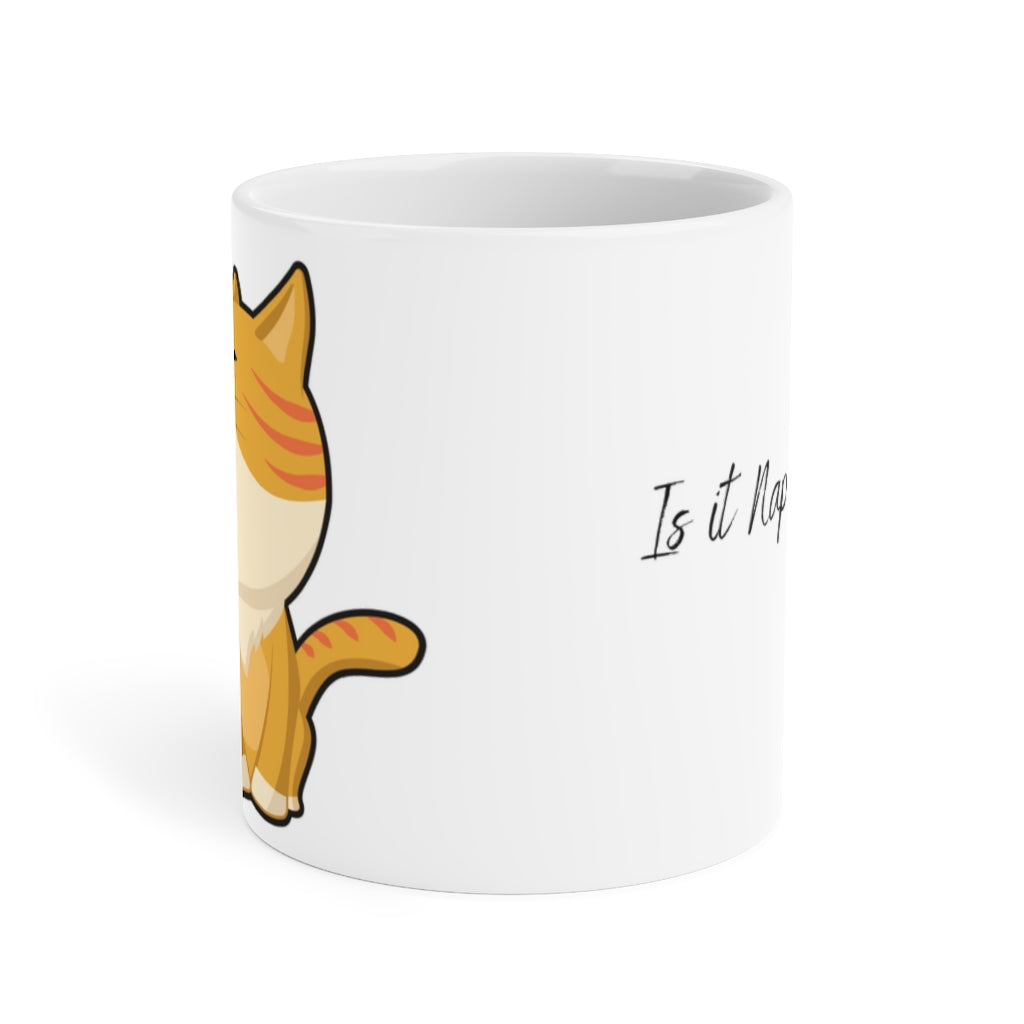 Sleepy Cat Ceramic Mugs
