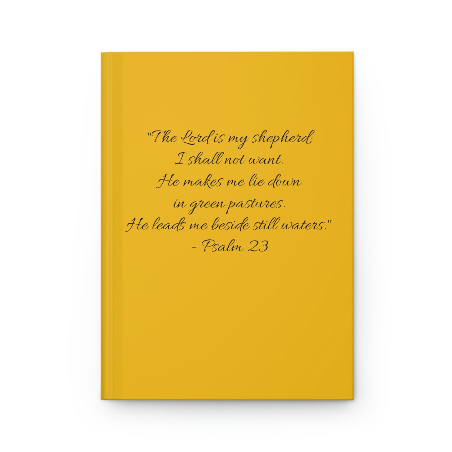 Psalm 23 Journal, Yellow