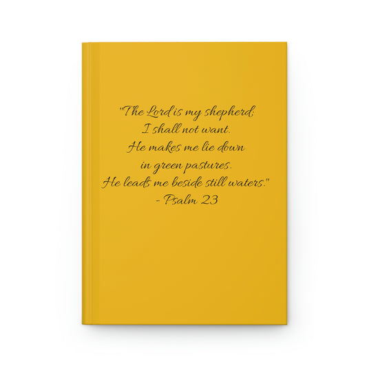 Psalm 23 Journal, Yellow