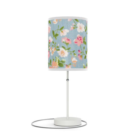 Blue Azure Lamp on a Stand, US|CA plug