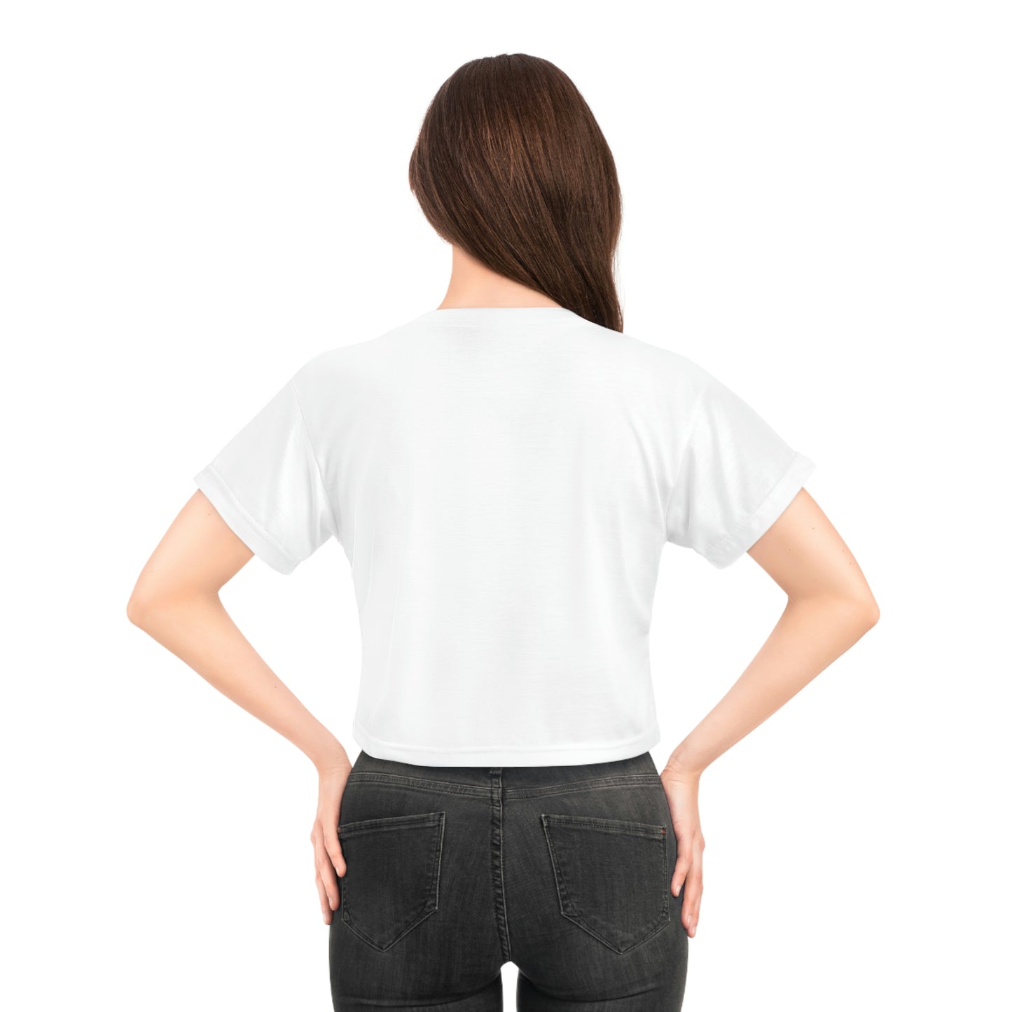 Blessed Baby Angel Crop Top