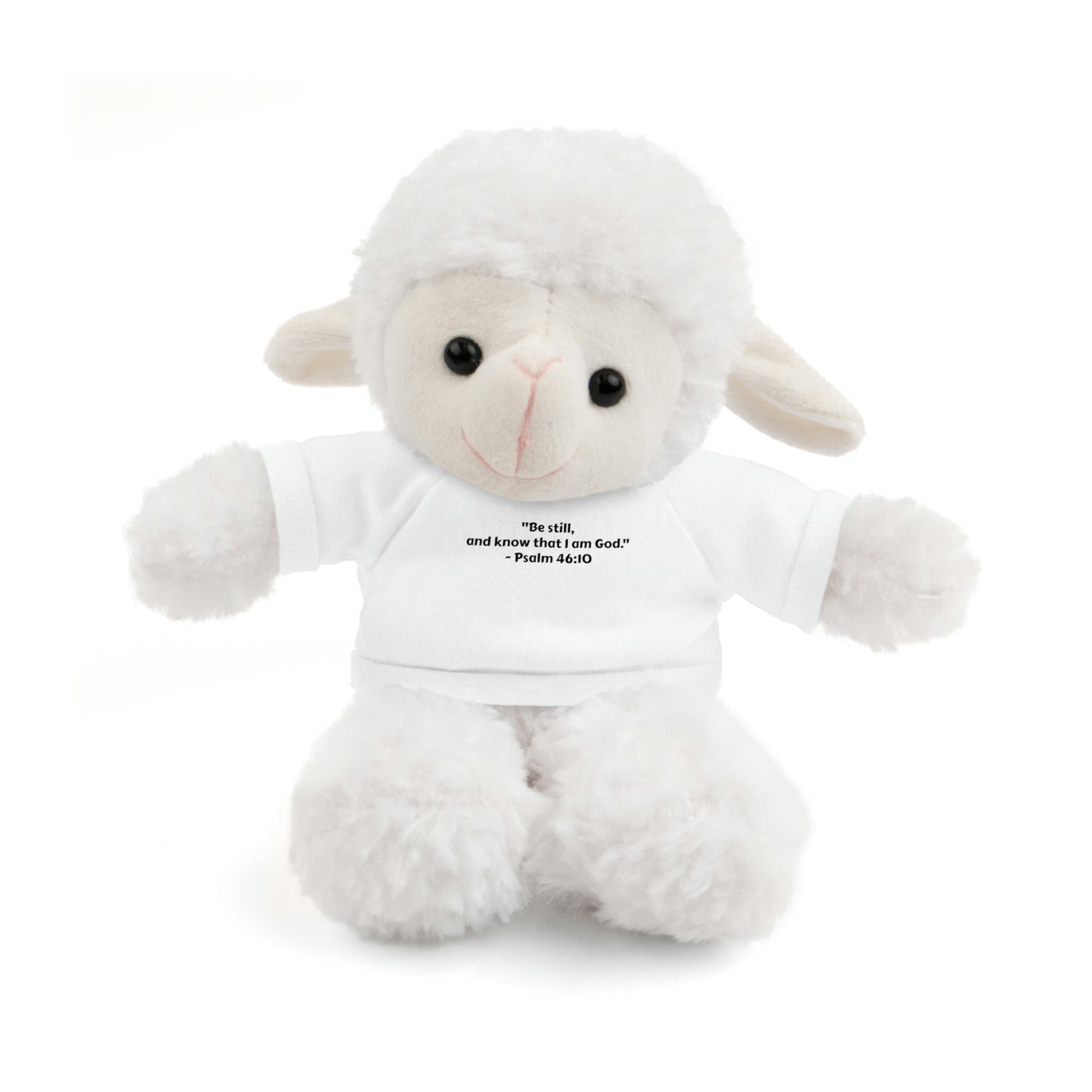 Psalm 46:10, Stuffed Animal with Tee