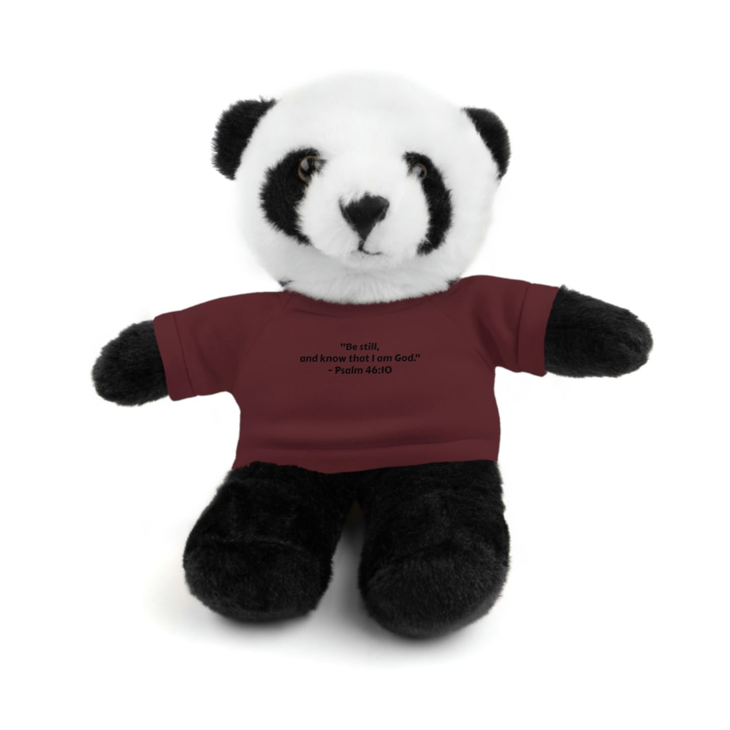 Psalm 46:10, Stuffed Animal with Tee