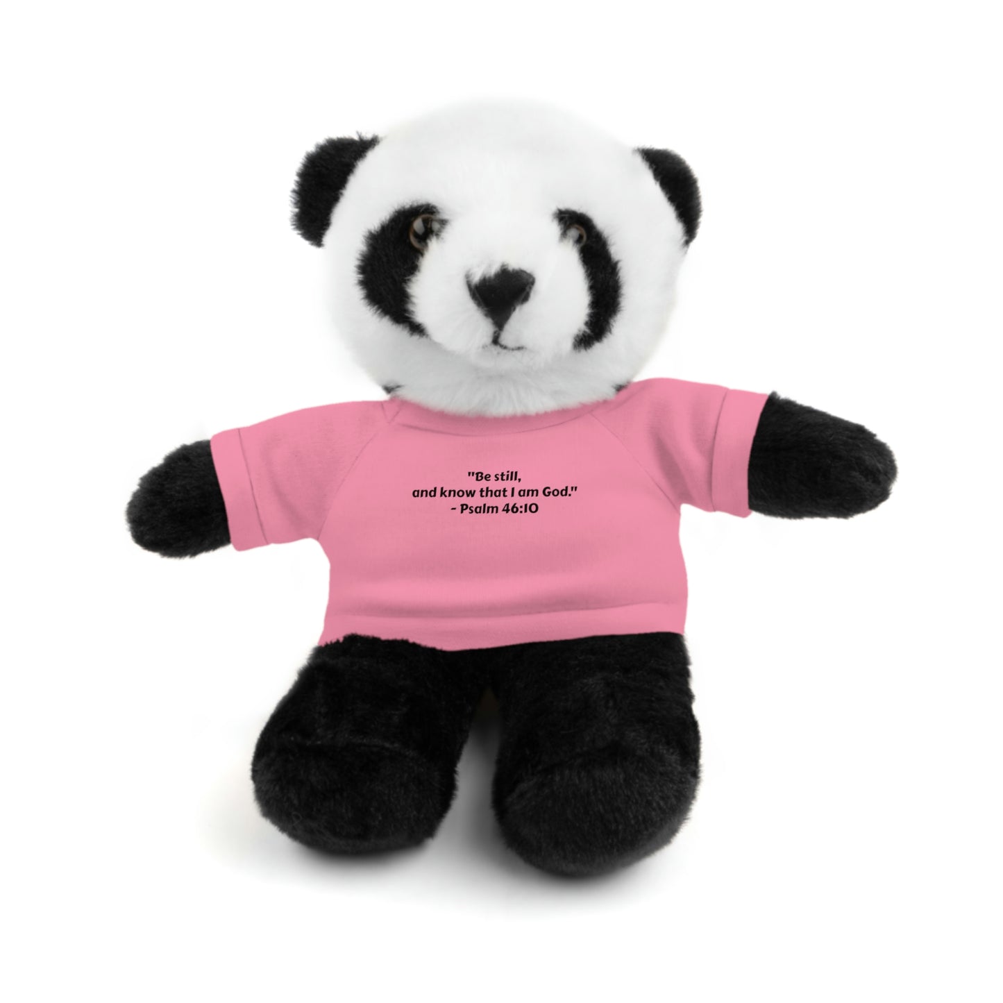 Psalm 46:10, Stuffed Animal with Tee