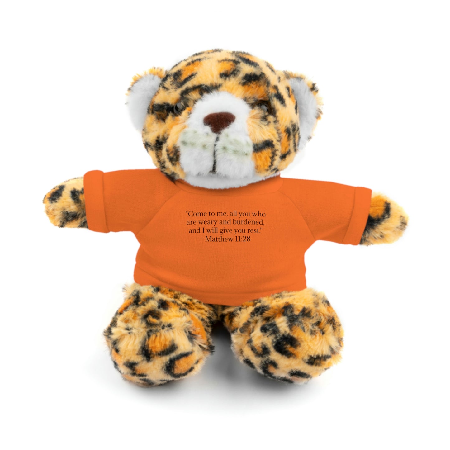 Matthew 11:28, Stuffed Animal with Tee