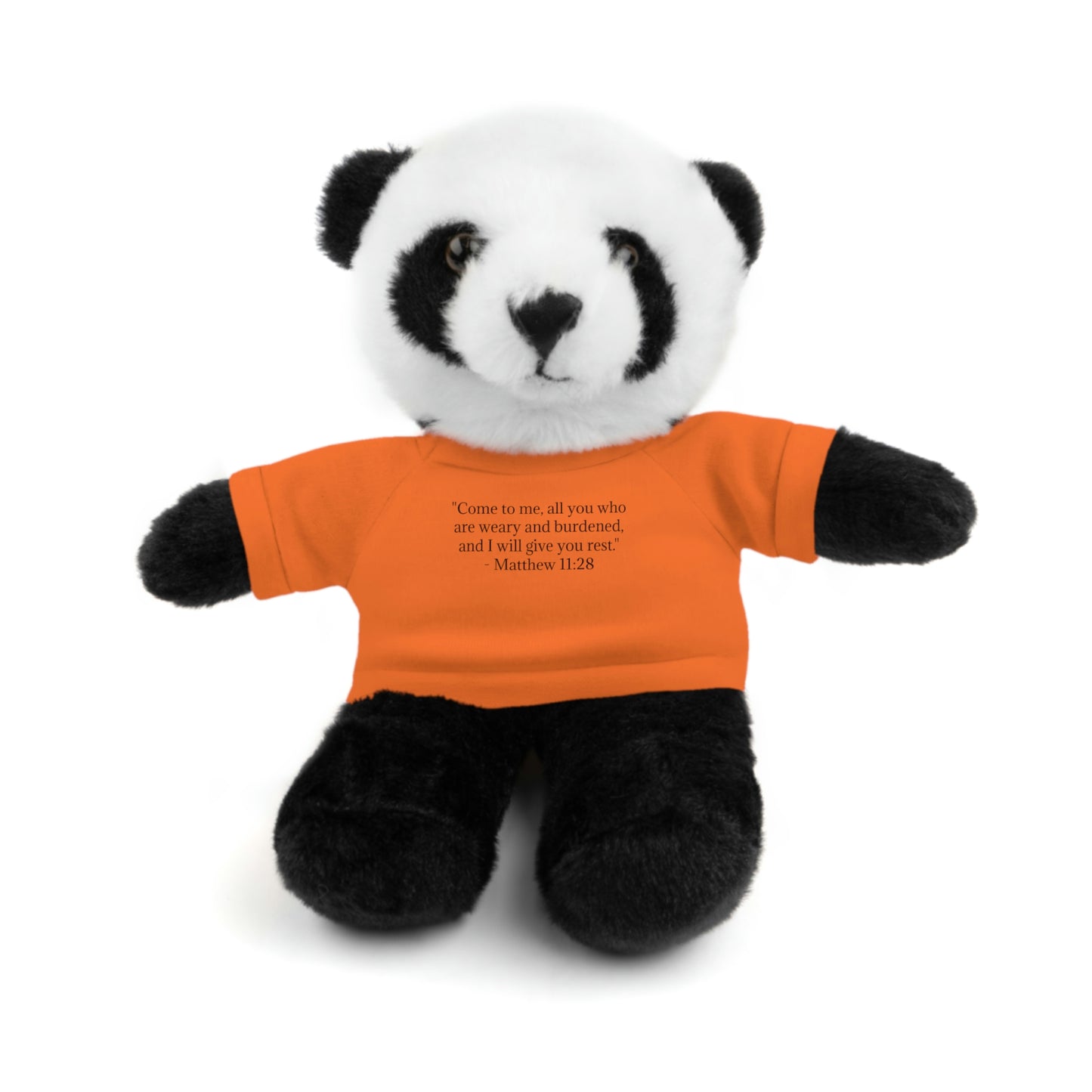 Matthew 11:28, Stuffed Animal with Tee