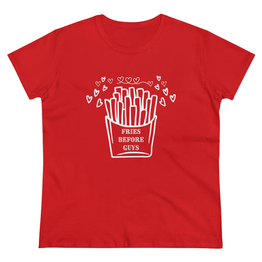 Fries Before Guys Shirt, Funny Valentine's Day Shirt