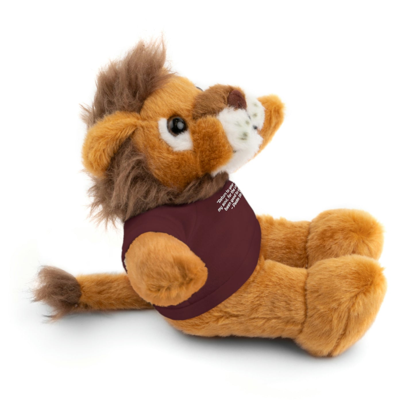 Psalm 116:7, Stuffed Animal with Tee