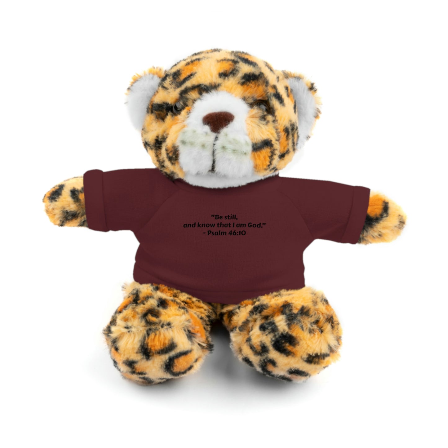 Psalm 46:10, Stuffed Animal with Tee