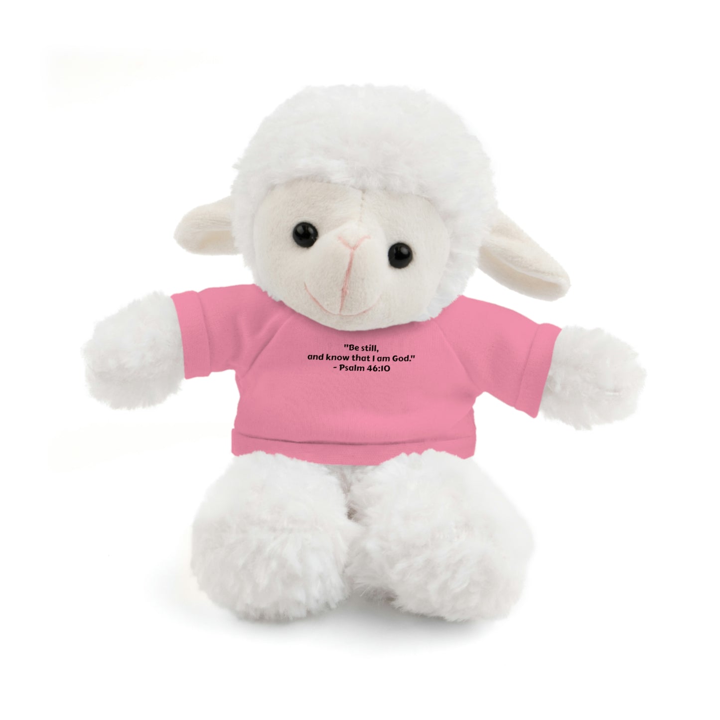 Psalm 46:10, Stuffed Animal with Tee