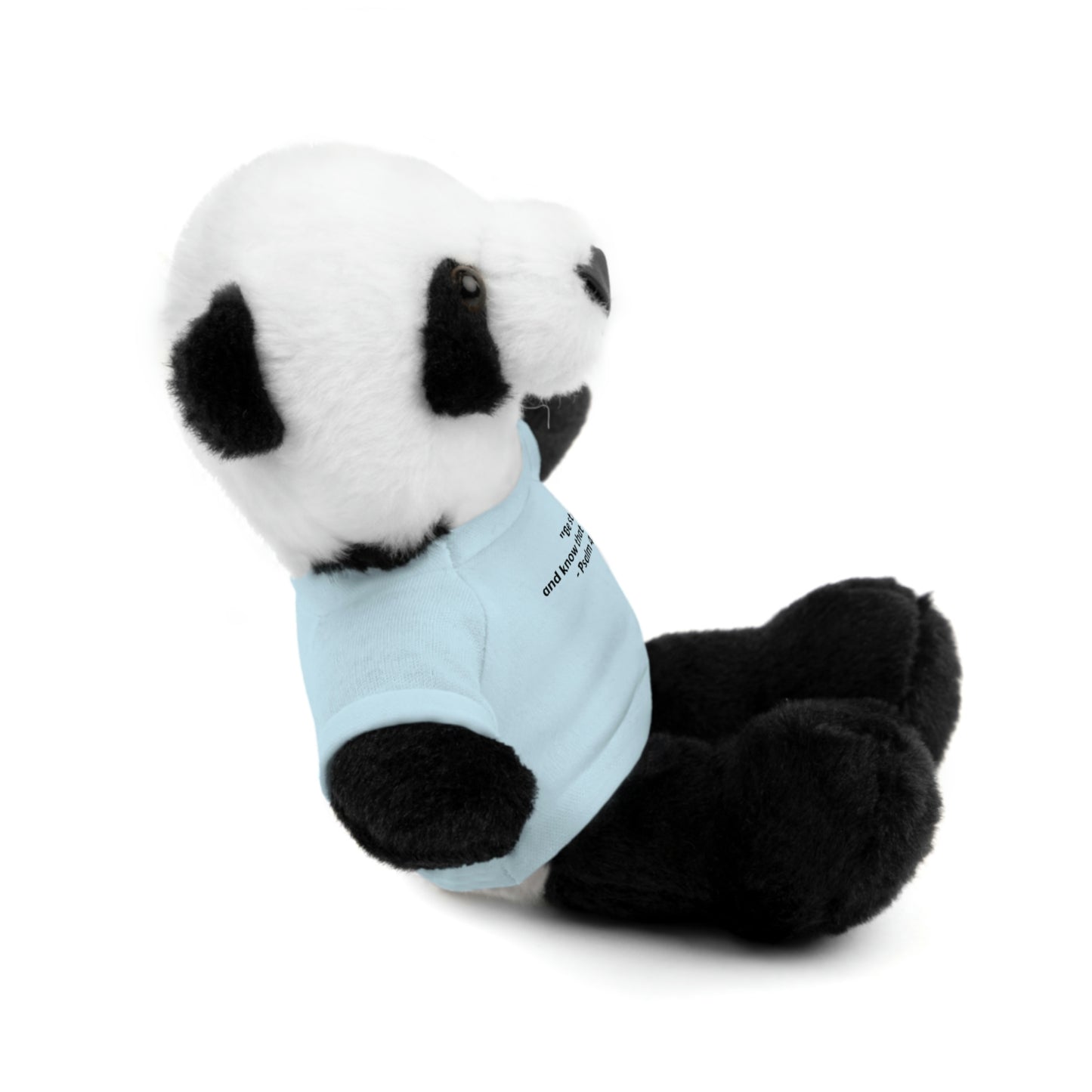 Psalm 46:10, Stuffed Animal with Tee