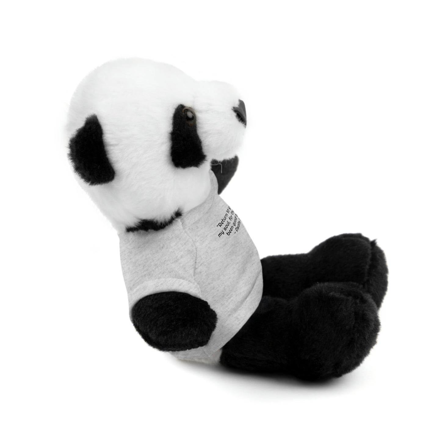 Psalm 116:7, Stuffed Animal with Tee