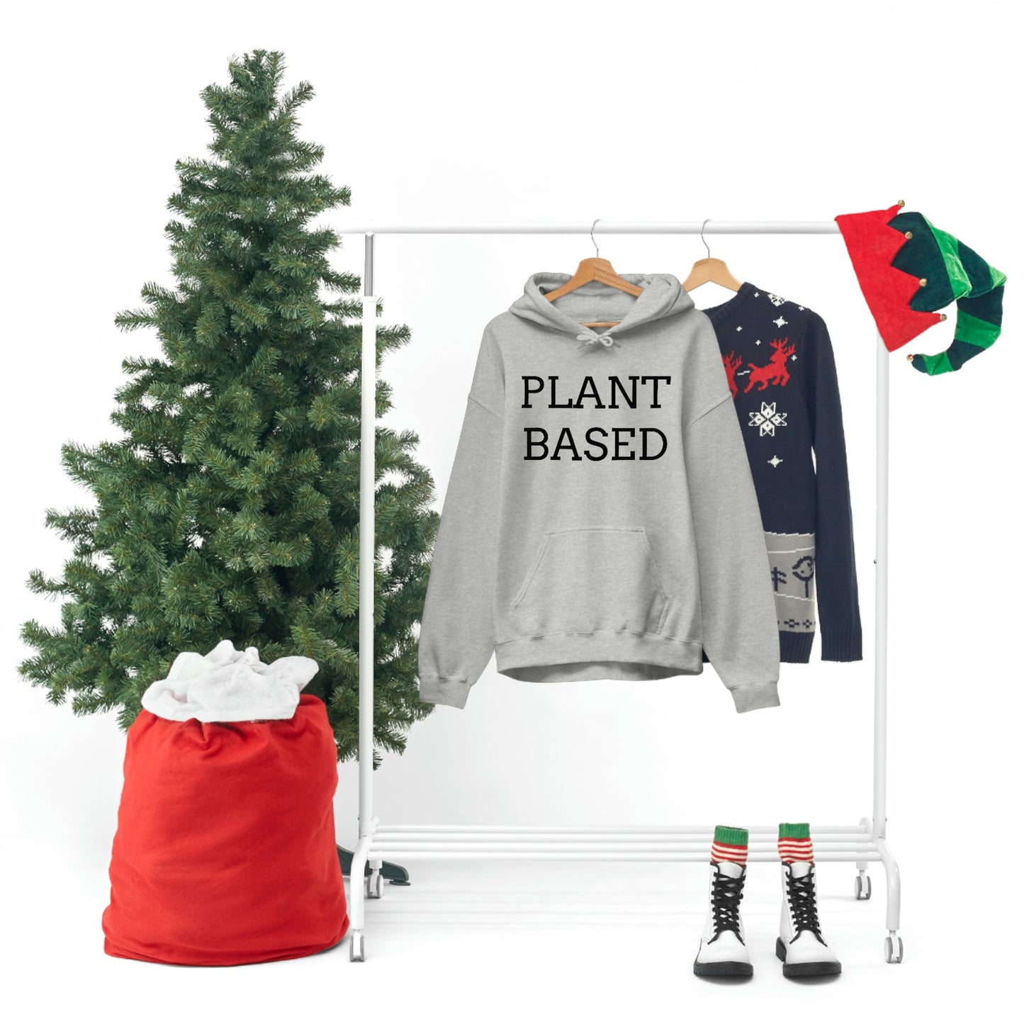 Plant Based, Hooded Sweatshirt