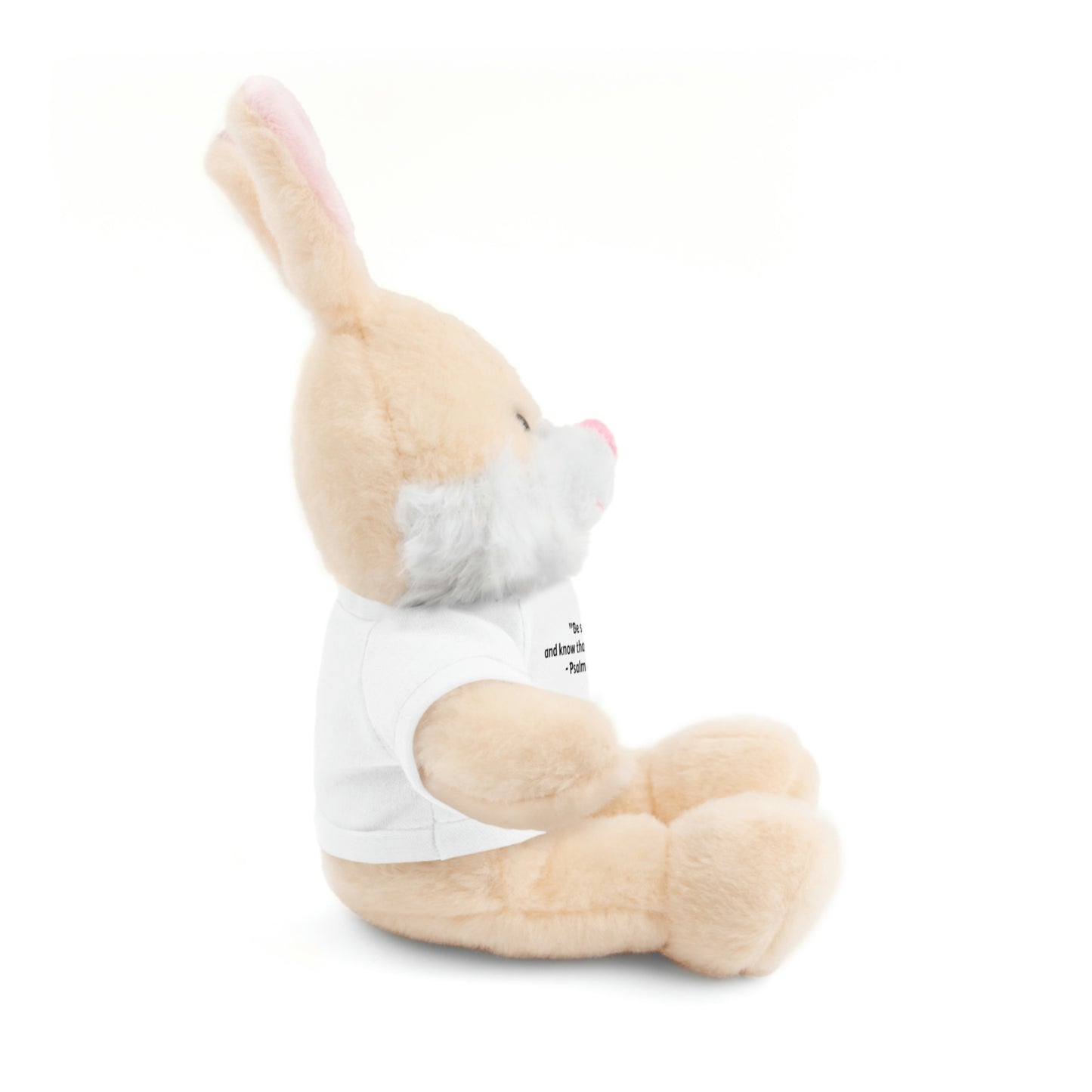 Psalm 46:10, Stuffed Animal with Tee