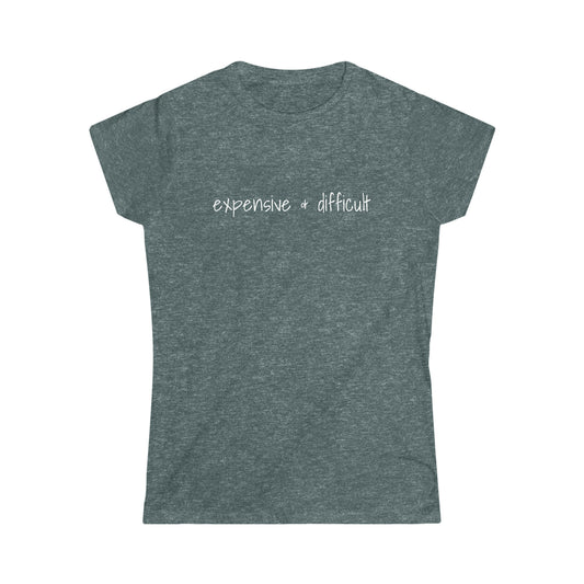 Expensive & Difficult, Tshirt